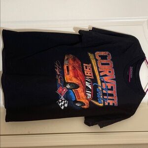 Black Corvette Graphic T-Shirt